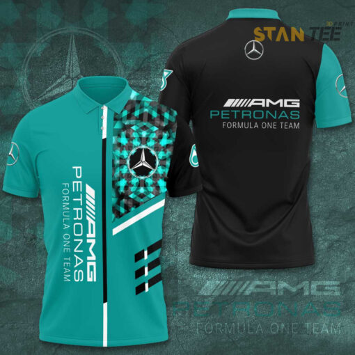 Mercedes AMG Petronas F1 Team 3D Apparels S43 Polo