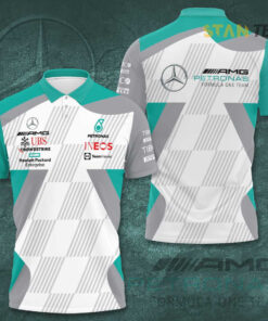 Mercedes AMG Petronas F1 Team 3D Apparels S44 Polo