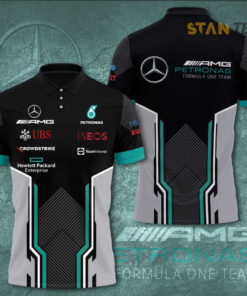 Mercedes AMG Petronas F1 Team 3D Apparels S46 Polo