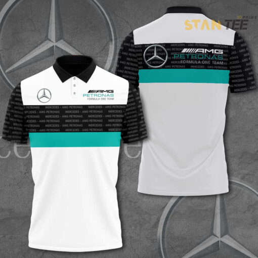 Mercedes AMG Petronas F1 Team 3D Apparels S50 Polo