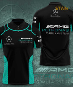 Mercedes AMG Petronas F1 Team 3D Apparels S52 Polo