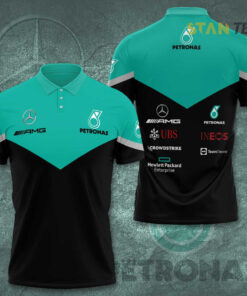 Mercedes AMG Petronas F1 Team 3D Apparels S53 Polo