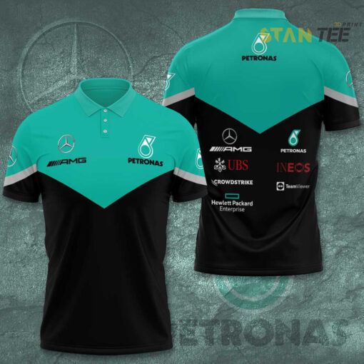 Mercedes AMG Petronas F1 Team 3D Apparels S53 Polo