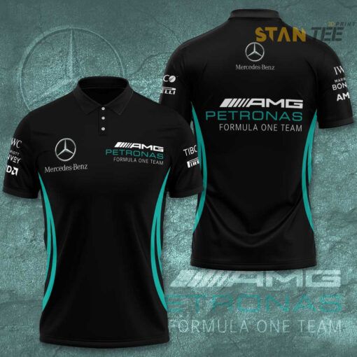 Mercedes AMG Petronas F1 Team 3D Apparels S54 Polo