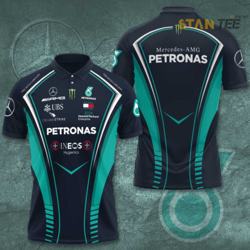 Mercedes AMG Petronas F1 Team 3D Apparels S56 Polo