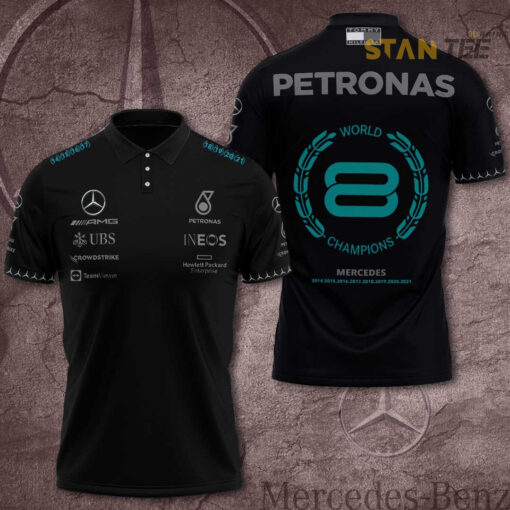 Mercedes AMG Petronas F1 Team 3D Apparels S58 Polo