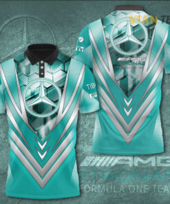 Mercedes AMG Petronas F1 Team 3D Apparels S60 Polo