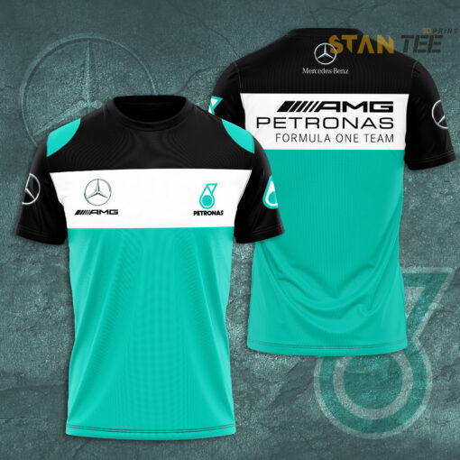 Mercedes AMG Petronas F1 Team 3D T Shirt S8