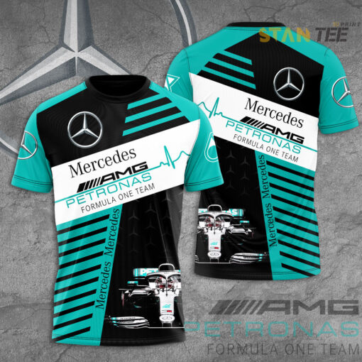 Mercedes AMG Petronas F1 Team 3D T shirt S16