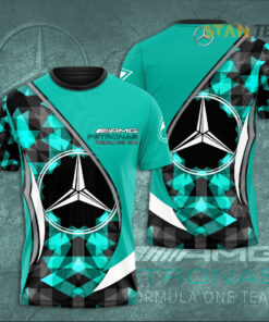 Mercedes AMG Petronas F1 Team 3D T shirt S18