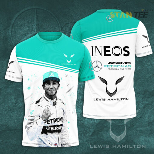 Mercedes AMG Petronas F1 Team 3D T shirt S23