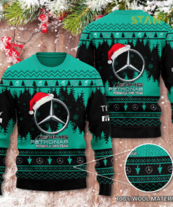 Mercedes AMG Petronas Formula One Team 3D Christmas Sweater 2022