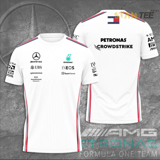 Mercedes AMG Petronas T shirt F1 Apparels