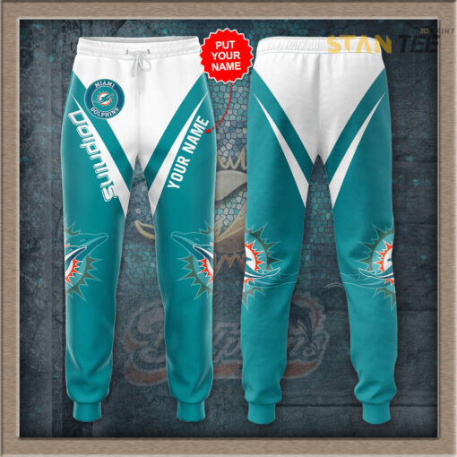 Miami Dolphins 3D Sweatpant 01