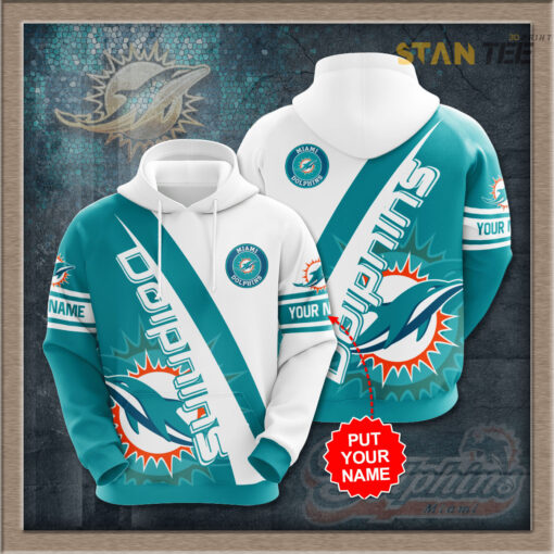 Miami Dolphins 3D hoodie 01