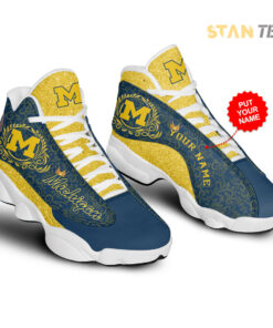 Michigan Wolverines Jordan 13 01