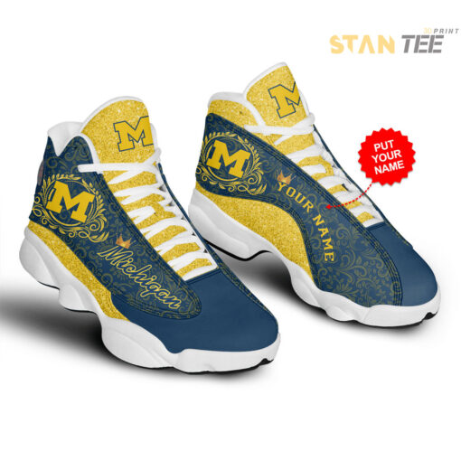 Michigan Wolverines Jordan 13 01