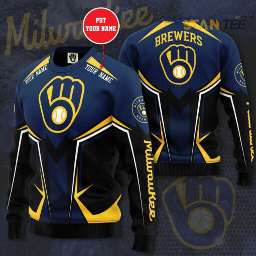 Milwaukee Brewers Sweatshirt 01