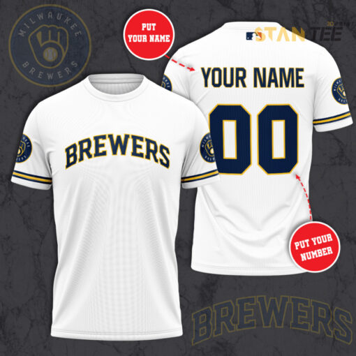 Milwaukee Brewers T shirt 03