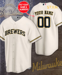 Milwaukee Brewers jersey shirt 01