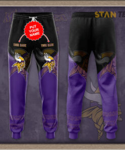 Minnesota Vikings 3D Sweatpant 01