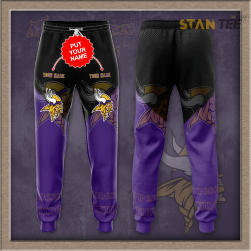 Minnesota Vikings 3D Sweatpant 01