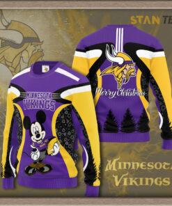 Minnesota Vikings 3D Sweatshirt 01