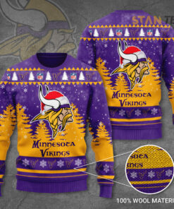 Minnesota Vikings 3D Ugly Sweater