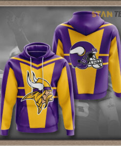 Minnesota Vikings 3D hoodie 01