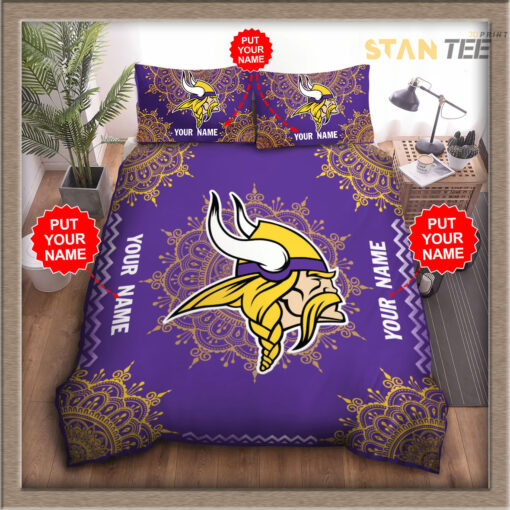 Minnesota Vikings bedding set 01