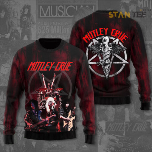 Motley Crue 3D Apparels 2023 sweatshirt