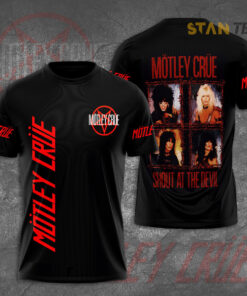 Motley Crue 3D Apparels T shirt