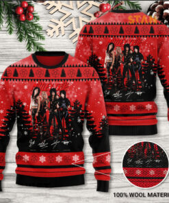 Motley Crue 3D Ugly Sweater