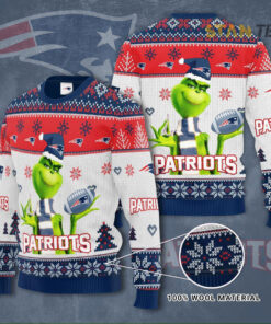 New England Patriots 3D sweater 01