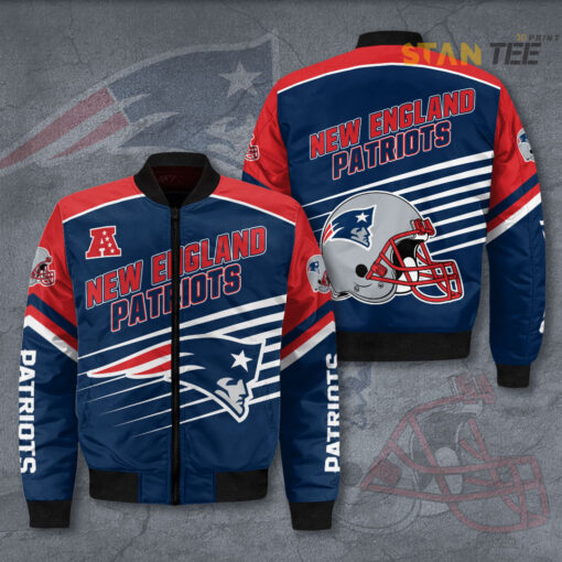 New England Patriots Bomber 01