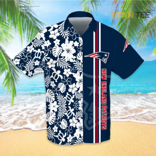 New England Patriots Jets 3D Hawaiian Shirt Hawaiian Shorts 01