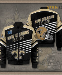 New Orleans Saints 3D Bomber Jacket 01