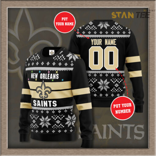 New Orleans Saints 3D sweater 01