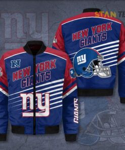 New York Giants 3D Bomber Jacket 01