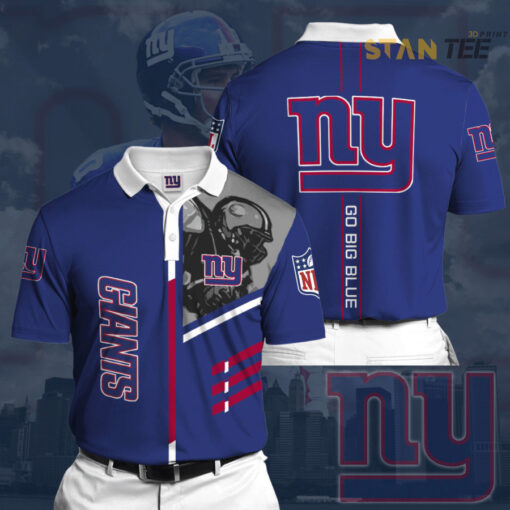 New York Giants 3D Polo 01