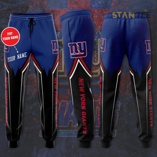 New York Giants 3D Sweatpant 01