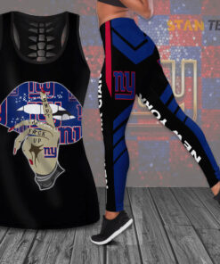 New York Giants Hollow Tank Top Leggings 01