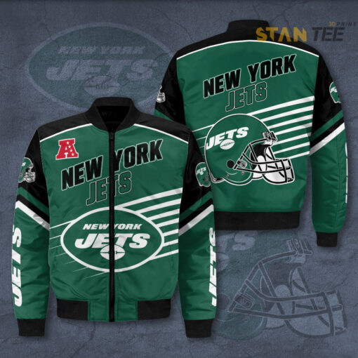 New York Jets 3D Bomber Jacket 01