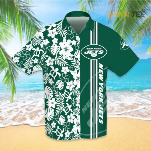 New York Jets 3D Hawaiian Shirt