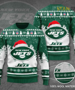 New York Jets 3D Ugly Sweater