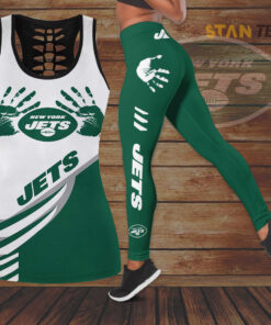 New York Jets Hollow Tank Top Leggings