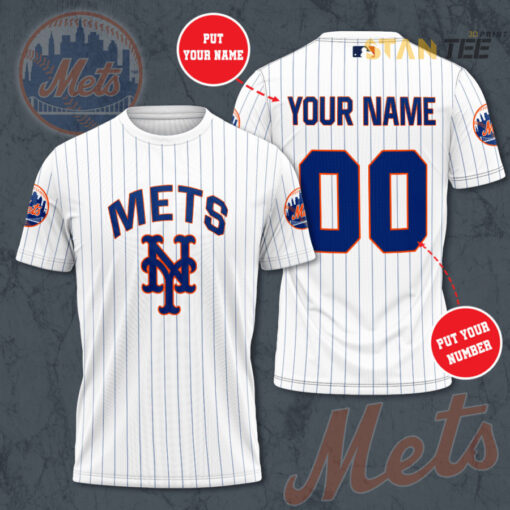 New York Mets 3D T shirt 01