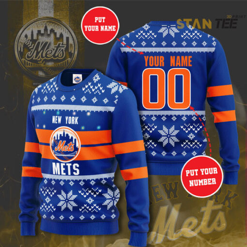 New York Mets 3D sweater 01