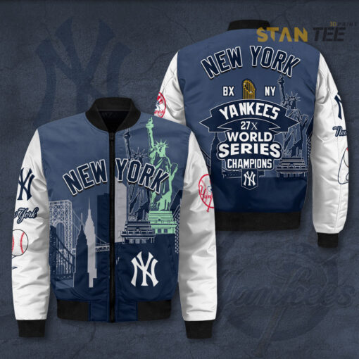 New York Yankees 3D Bomber Jacket 01