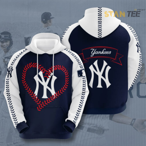 New York Yankees 3D Hoodie 01